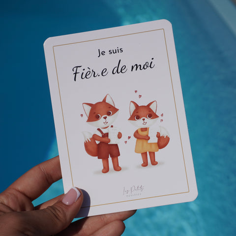 Cartes d'affirmations positives pour enfants | Les petits positifs | 3 à 10 ans