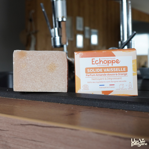 Savon vaisselle solide | Amande douce & orange | 150g