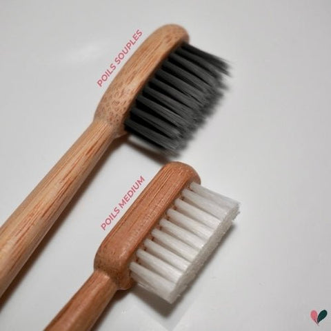 Brosse à dents en bambou – Poils souples ou médiumbrosse à dentUneViePlusSaine