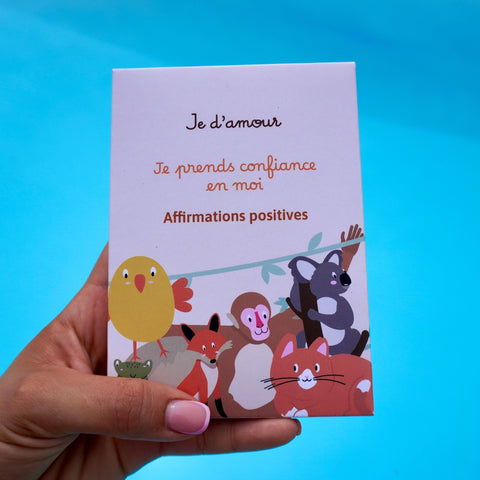 Cartes d'affirmations positives pour enfants | dès 3 anscartesUneViePlusSaine
