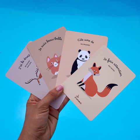 Cartes d'affirmations positives pour enfants | dès 3 anscartesUneViePlusSaine