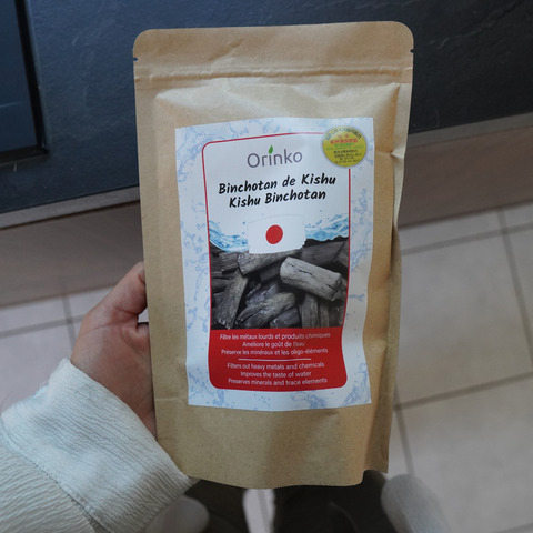 Charbon Binchotan japonais | Filtration naturelle de l’eau
