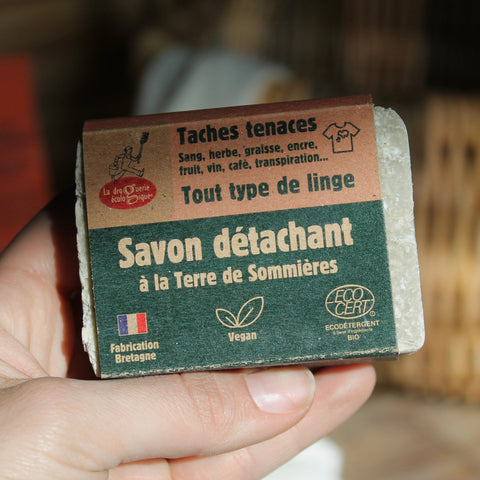 Savon détachant | À la terre de sommière | 150gentretienUneViePlusSaine