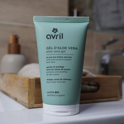 Gel d'aloe vera | Visage, corps et cheveux | BIO | 150mL | Avrilgel d'aloe veraUneViePlusSaine