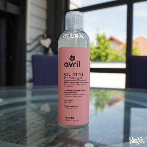 Gel Intime Certifié Bio | pH Physiologique | Avril
