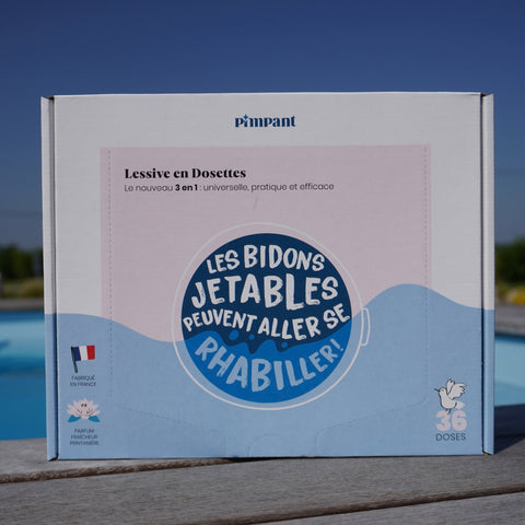 Lessive | 36 dosettes | Naturelle & sans plastiqueLessiveUneViePlusSaine