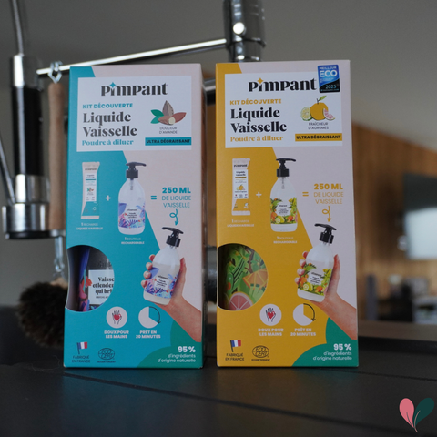 Liquide vaisselle à diluer | Parfum amande ou agrumes
