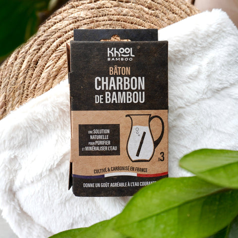 Charbon de bambou | Purifier et minéraliser naturellement son eauUneViePlusSaine