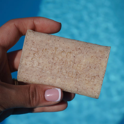 Savon exfoliant | Monoï | 100g | Les Petits Prödigessavon solideUneViePlusSaine