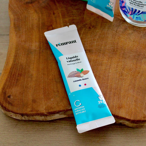 Recharge liquide vaisselle à diluer | Parfum amande ou agrumessavon vaisselleUneViePlusSaine