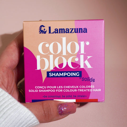 Shampoing solide cheveux colorés | Huile de cerise | LamazunashampoingUneViePlusSaine