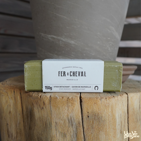 Stick détachant au Savon de Marseille 150 g | Fer à Cheval