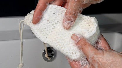 Filet sauve-savon | Anti gaspi | Coton BIO | Lamazunafilet de lavageUneViePlusSaine