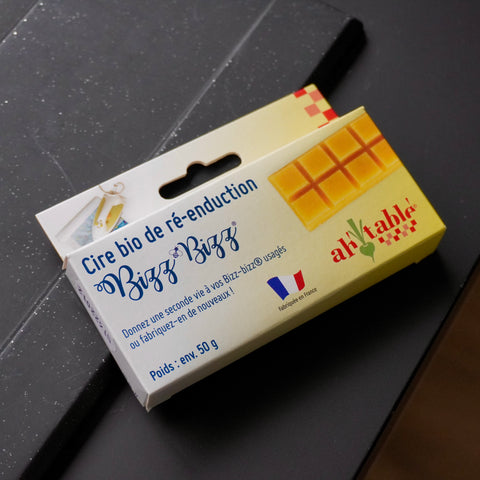 Cire bio pour enduction & ré-enduction de bee wraps | 50g