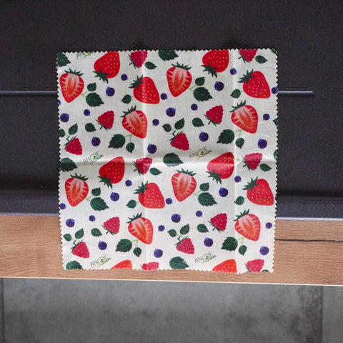 Lot de 3 Bee Wraps | Emballages alimentaires réutilisables