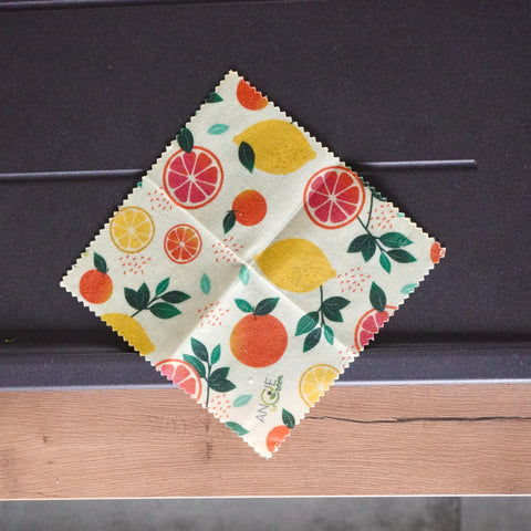 Lot de 3 Bee Wraps | Emballages alimentaires réutilisables