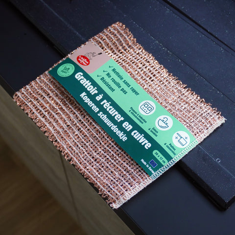 Grattoir en cuivre | Grand format  20x17 cm