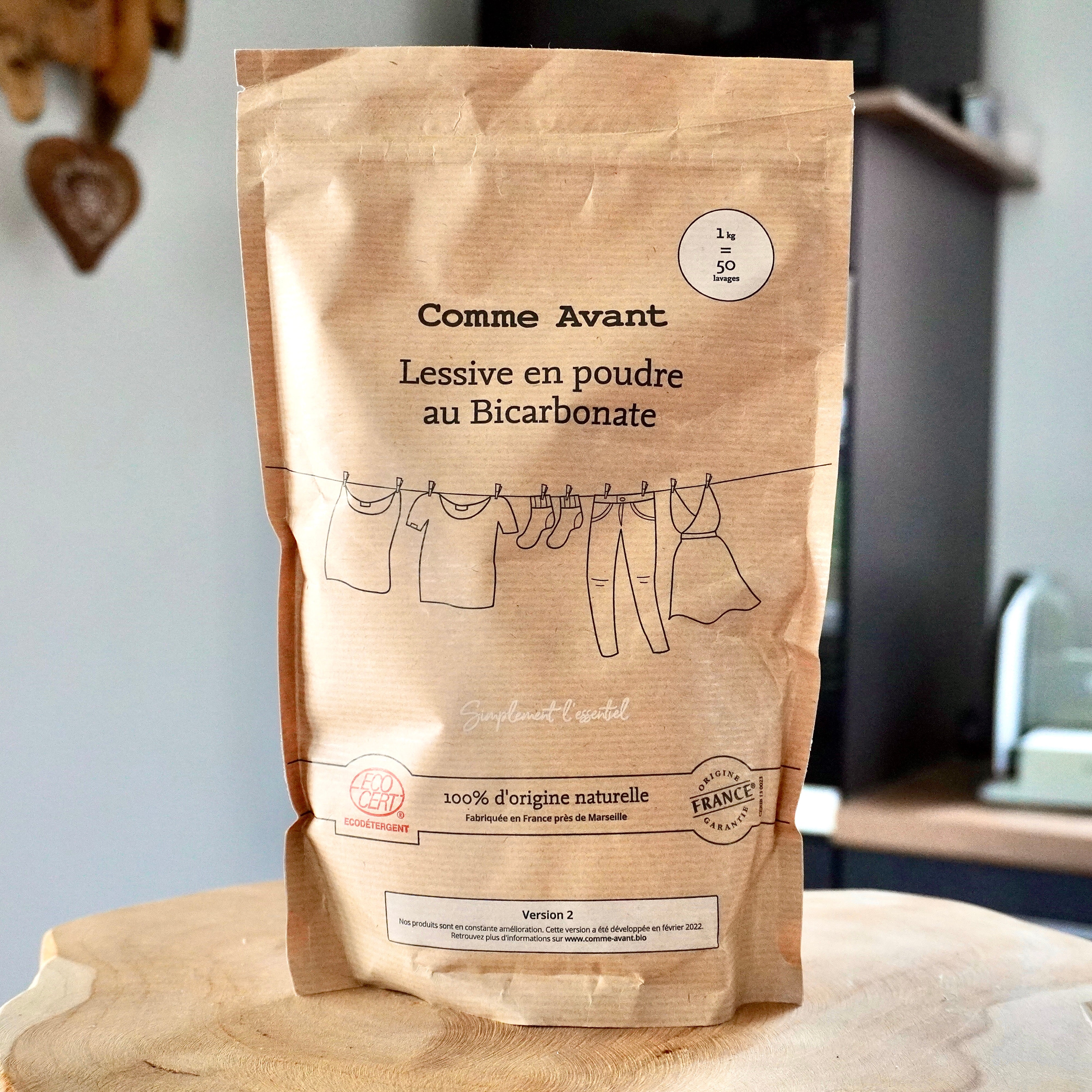 Lessive en poudre naturelle – Comme Avant | Une Vie Plus Saine