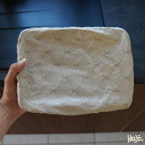 Charlotte alimentaire rectangulaire | Couvre plat lavable | Taille M