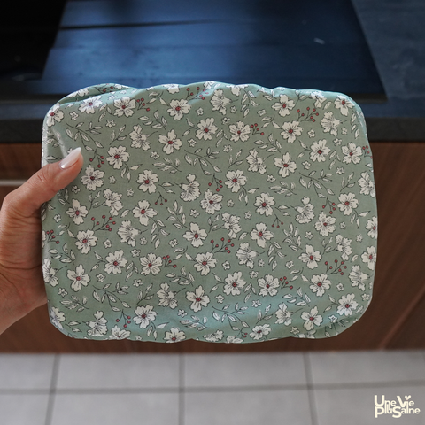 Charlotte alimentaire rectangulaire | Couvre plat lavable | Taille M