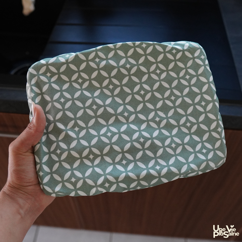 Charlotte alimentaire rectangulaire | Couvre plat lavable | Taille M