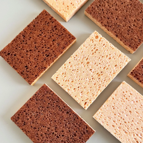 Éponge végétale | Zéro microplastiques | Fabrication française
