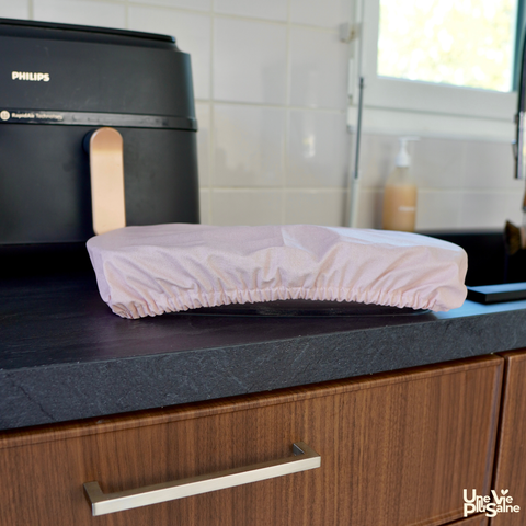 Charlotte alimentaire rectangulaire | Couvre plat lavable | Taille L