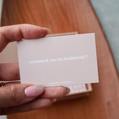 Cartes d’introspection | Journaling, méditation & développement personnel