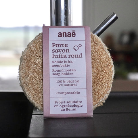 Porte-savon luffa | Rond