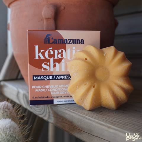 Masque & après shampoing solide | Keratine Repair shine