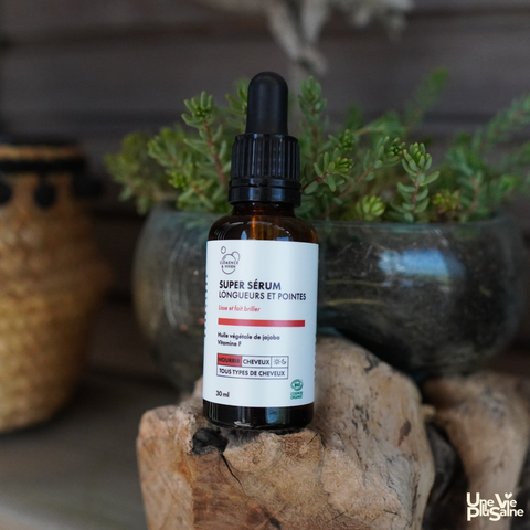 Sérum longueurs & pointes | lisse et fait briller | Parfum fleur d'été | Clémence & Vivien | 30mL