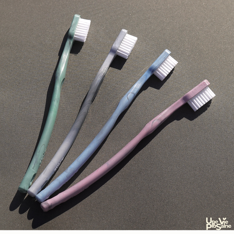 Brosse à Dents Recyclée & Recyclable | Tête Interchangeable