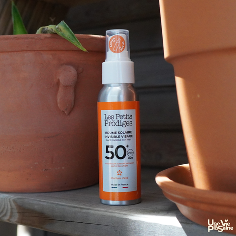 Brume Solaire Visage SPF 50+ | Protection UVA/UVB & anti-pollution | 40ml