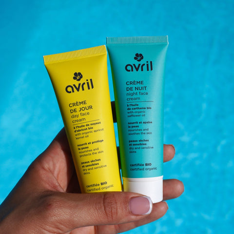 Crème de jour + crème de nuit | Peaux sèches et sensiblescoffretUneViePlusSaine