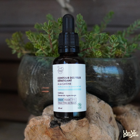 Sérum contour des yeux | Défatiguant | BIO | Clémence & Vivien | 30mL