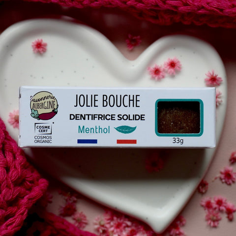 Dentifrice solide à la menthedentifrice solideUneViePlusSaine