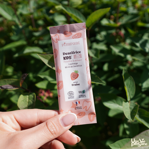 Dentifrice KIDS | Poudre à diluer | Recharge | Fraise