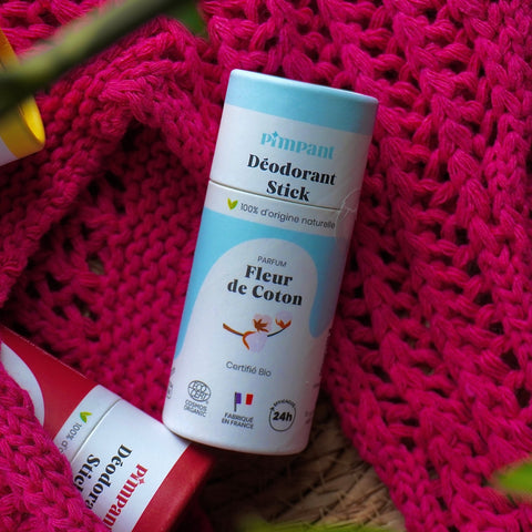 Déodorant solide | 24h | Fleur de coton | Pimpant | 50gdéodorantUneViePlusSaine