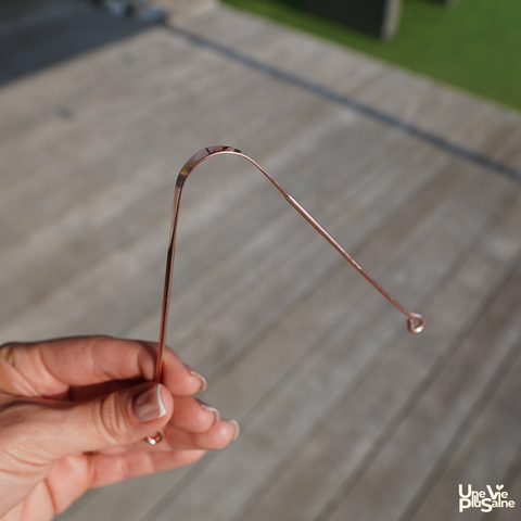 Gratte-langue en cuivre | Hygiène bucco-dentaire naturelle