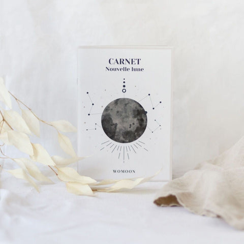 Carnet | Nouvelle lune | Guide de Manifestation et d’IntrospectionLIVRESUneViePlusSaine