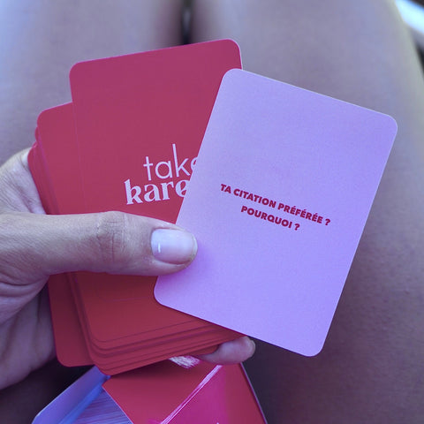 Pack introspection – Journal 365 jours + Cartes de réflexion Take KareUneViePlusSaine