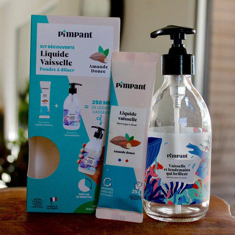 Liquide vaisselle à diluer | Parfum amande ou agrumessavon vaisselleUneViePlusSaine