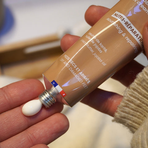 Crème pieds réparatrice | Nourrit, répare & protègeSoins peauUneViePlusSaine