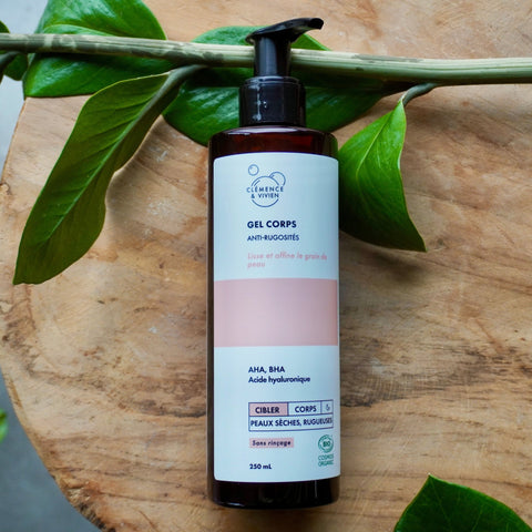Gel corps anti - rugosités | Lissant & adoucissant | 250 mlSoins peauUneViePlusSaine
